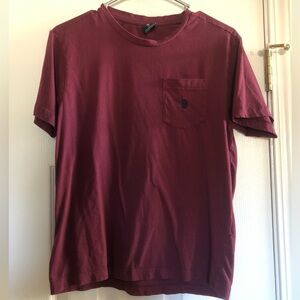 Burgundy T-shirt